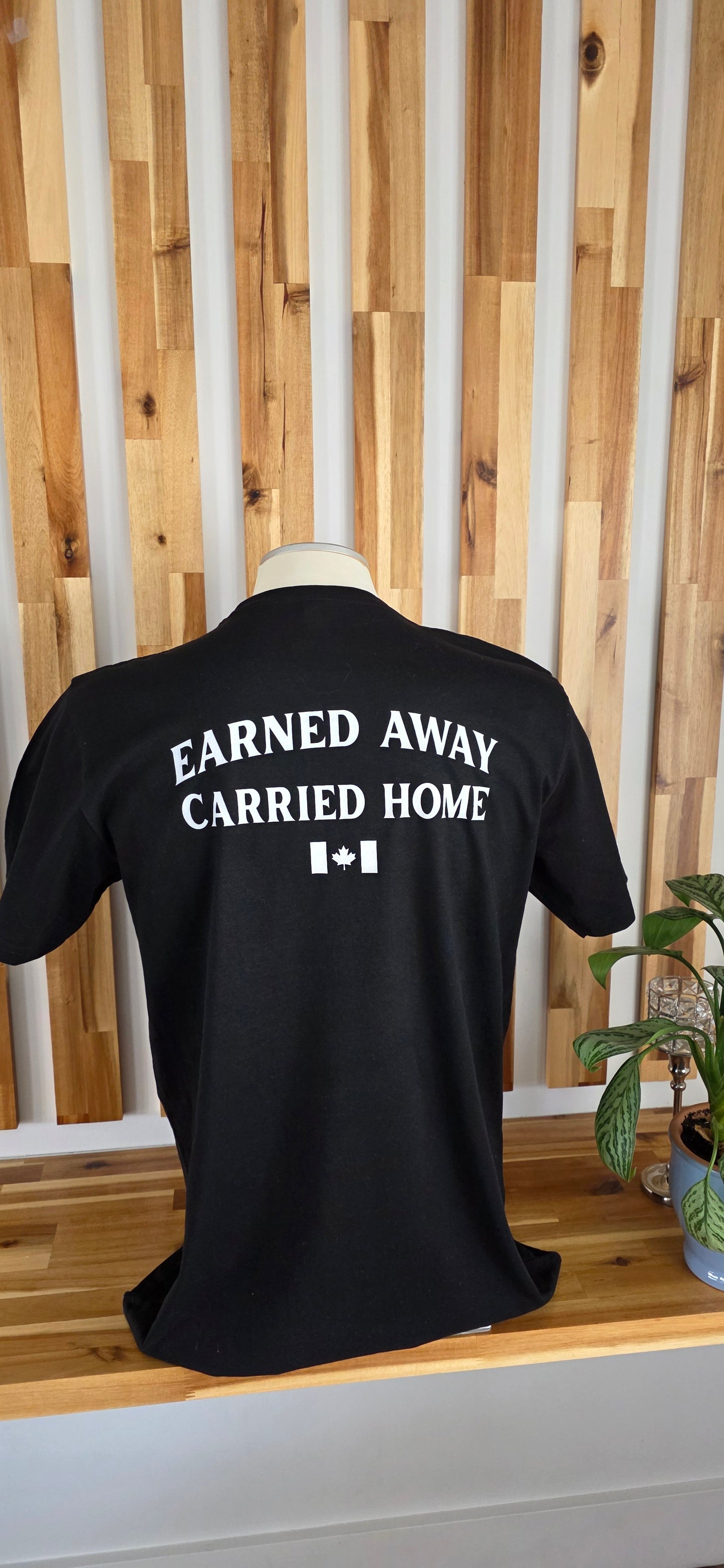 Backshift "Earned Away, Carried Home" Tee