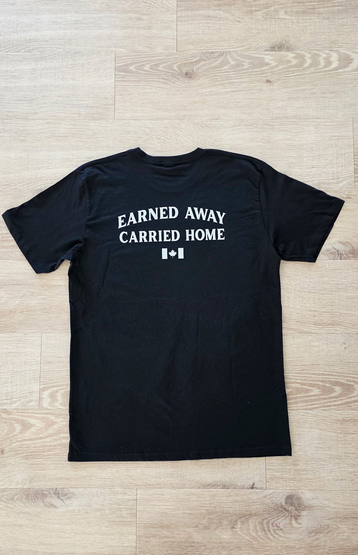Backshift "Earned Away, Carried Home" Tee