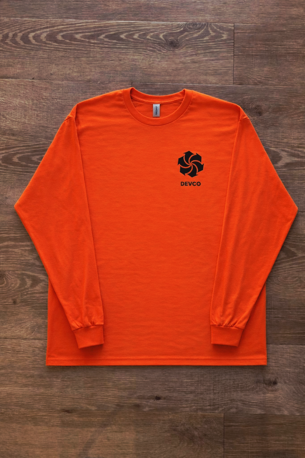 Orange DEVCO Long Sleeve Shirt